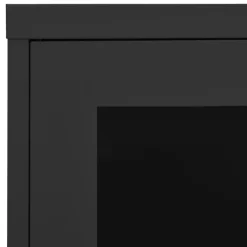 vidaXL Büroschrank Anthrazit 90x40x70 cm Stahl