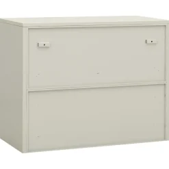 vidaXL Büroschrank Hellgrau 90x40x70 cm Stahl