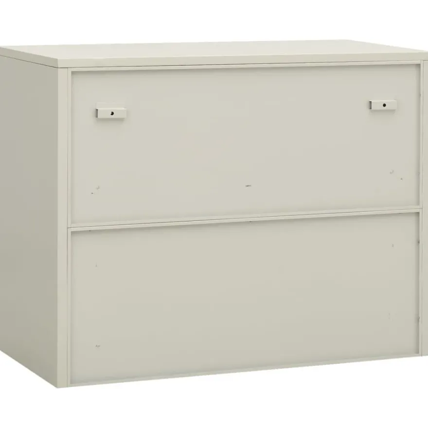 vidaXL Büroschrank Hellgrau 90x40x70 cm Stahl
