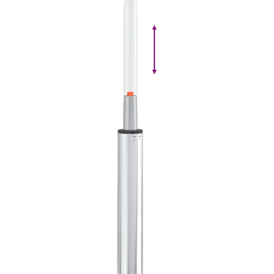 vidaXL Bürostuhl Gaszylinder Chrom 355-540 mm Eisen
