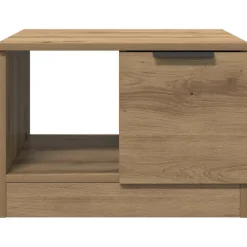vidaXL Couchtisch Artisan-Eiche 50x50x36 cm Holzwerkstoff