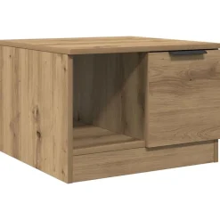 vidaXL Couchtisch Artisan-Eiche 50x50x36 cm Holzwerkstoff