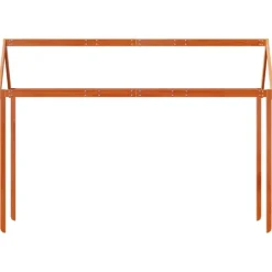 vidaXL Dach für Kinderbett Wachsbraun 217x95,5x159cm Massivholz Kiefer