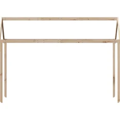 vidaXL Dach für Kinderbett 207x95,5x159 cm Massivholz Kiefer