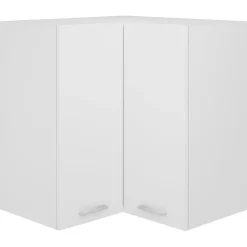 vidaXL Eckhängeschrank Weiß 57x57x60 cm Holzwerkstoff