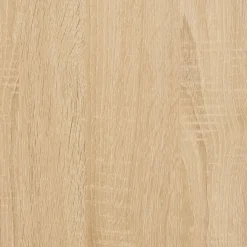 vidaXL Eckschreibtisch Sonoma-Eiche 145x100x76 cm Holzwerkstoff