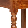 vidaXL Esszimmerstühle 2 Stk. Massivholz mit Honigfarbenem Finish