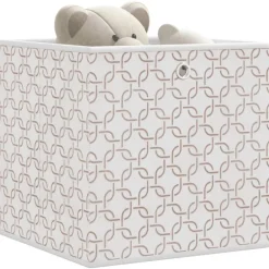 vidaXL Faltboxen 10 Stk. Creme 32x32x32 cm Vlies