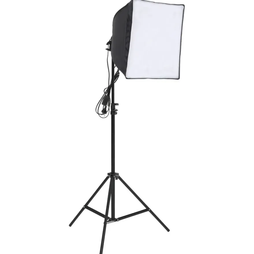 vidaXL Fotostudio-Set mit Beleuchtung und Hintergrund