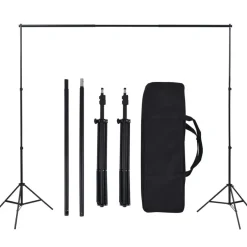 vidaXL Fotostudio-Set mit Beleuchtung und Hintergrund