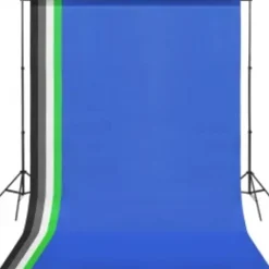vidaXL Fotostudio-Set mit Beleuchtung und Hintergrund