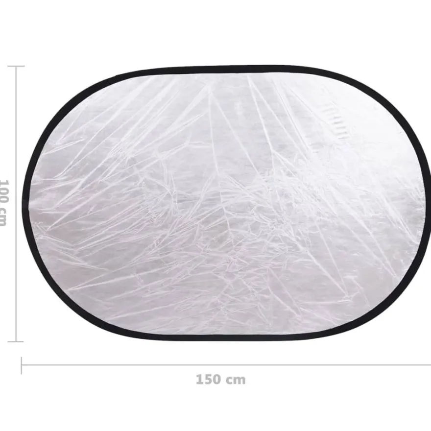 vidaXL Fotostudio-Set mit Beleuchtung und Reflektor