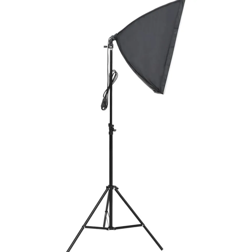 vidaXL Fotostudio-Set mit Beleuchtung und Reflektor