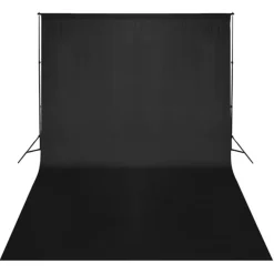 vidaXL Fotostudio-Set mit Leuchten, Schirmen, Hintergrund, Reflektor