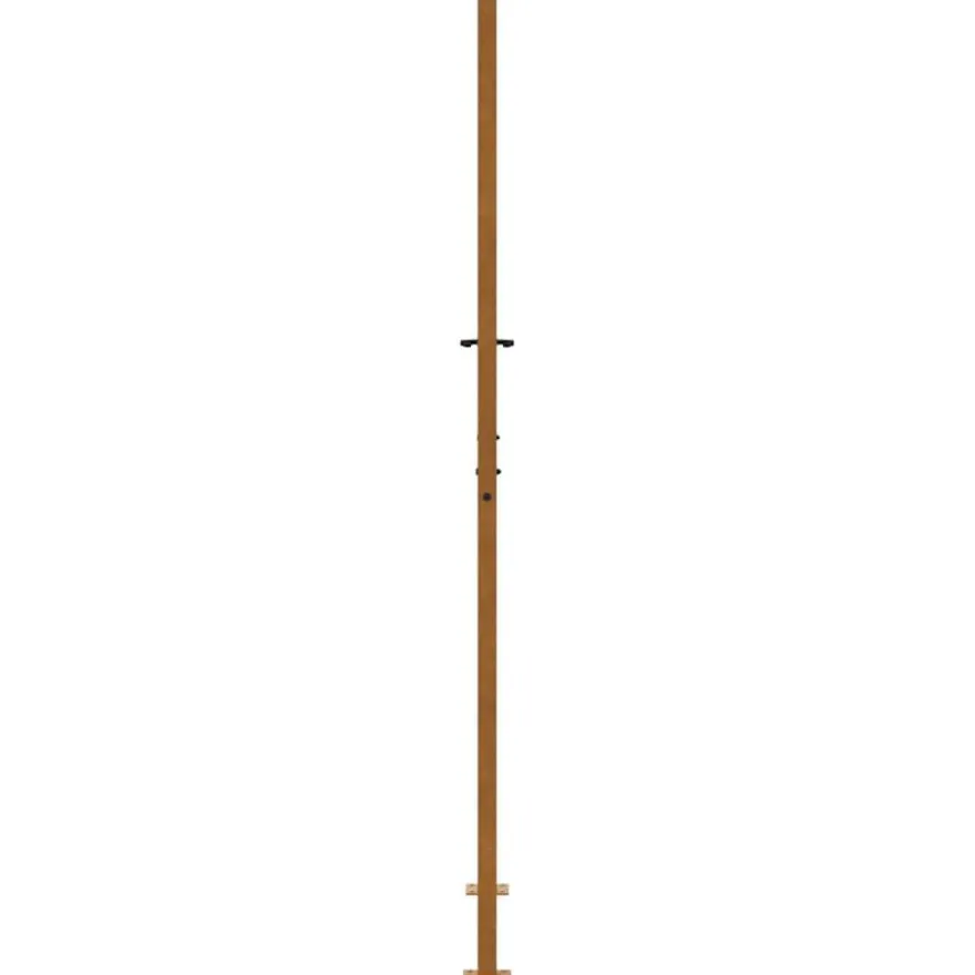 vidaXL Gartentor 105x205 cm Wetterfester Stahl Kreuz-Design