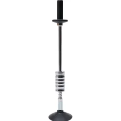 vidaXL Gleithammer mit Saugnapf 59 cm Kohlenstoffstahl