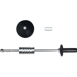 vidaXL Gleithammer mit Saugnapf 59 cm Kohlenstoffstahl