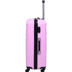vidaXL Hartschalen-Trolley-Set 3 Stk. Rosa ABS