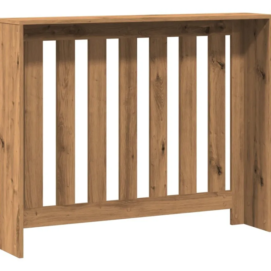 vidaXL Heizkörperverkleidung Artisan-Eiche 104x20x82 cm Holzwerkstoff