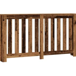 vidaXL Heizkörperverkleidung Altholz-Optik 149x20x82 cm Holzwerkstoff