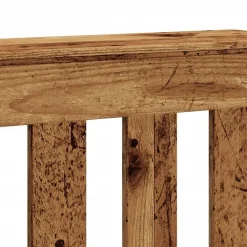 vidaXL Heizkörperverkleidung Altholz-Optik 149x20x82 cm Holzwerkstoff