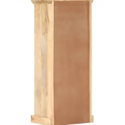 vidaXL Highboard mit Tür 45x32x110 cm Mango Massivholz