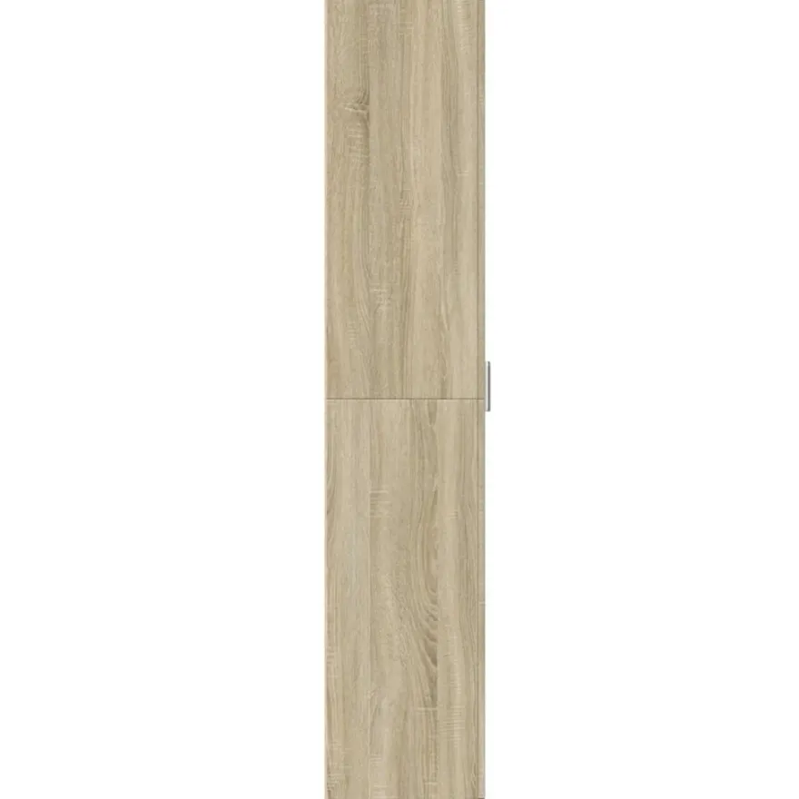 vidaXL Highboard Sonoma-Eiche 60x35x180 cm Holzwerkstoff
