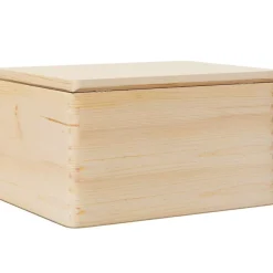 vidaXL Holzkiste mit Deckel 40x30x23 cm Massivholz Kiefer