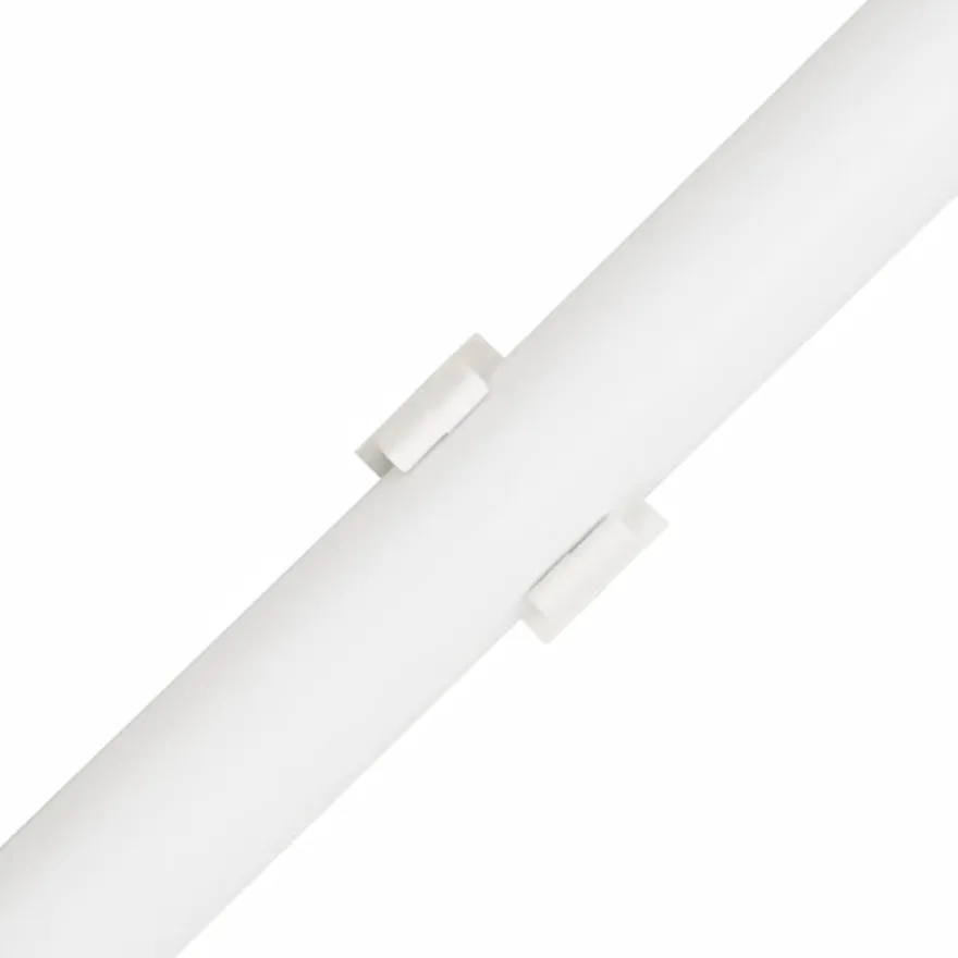 vidaXL Installationsrohre mit Clips Ø25 mm 30 m PVC
