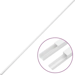 vidaXL Installationsrohre 25x16 mm 10 m PVC