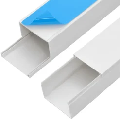 vidaXL Kabelkanäle Selbstklebend 50x25 mm 30 m PVC