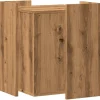 vidaXL Katzenklo Artisan-Eiche 42x42x51 cm Holzwerkstoff