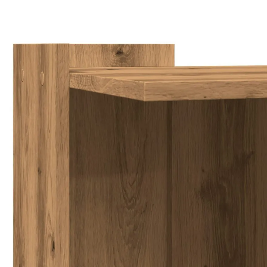 vidaXL Katzenklo Artisan-Eiche 42x42x51 cm Holzwerkstoff
