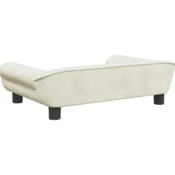 vidaXL Kindersofa Creme 70x45x26 cm Samt
