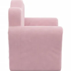 vidaXL Kindersofa Rosa Weich Plüsch