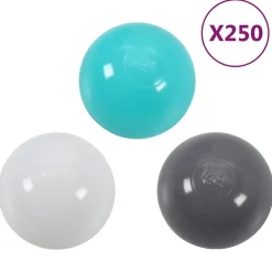 vidaXL Kinder-Spielzelt mit 250 Bällen Blau 102x102x82 cm