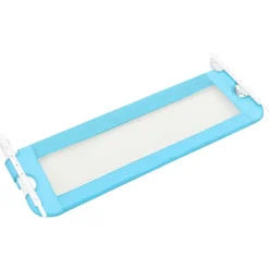 vidaXL Kleinkind-Bettschutzgitter Blau 120x42 cm Polyester
