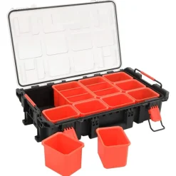 vidaXL Koffer für Flugreise Tragbar Schwarz 55,5x34,5x13,5 cm PP