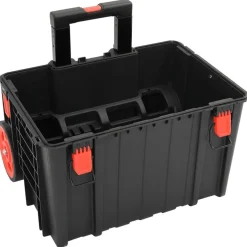 vidaXL Koffer für Flugreise Tragbar Schwarz 56,5x45,5x48 cm PP