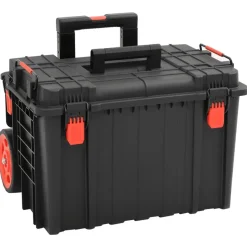 vidaXL Koffer für Flugreise Tragbar Schwarz 56,5x45,5x48 cm PP