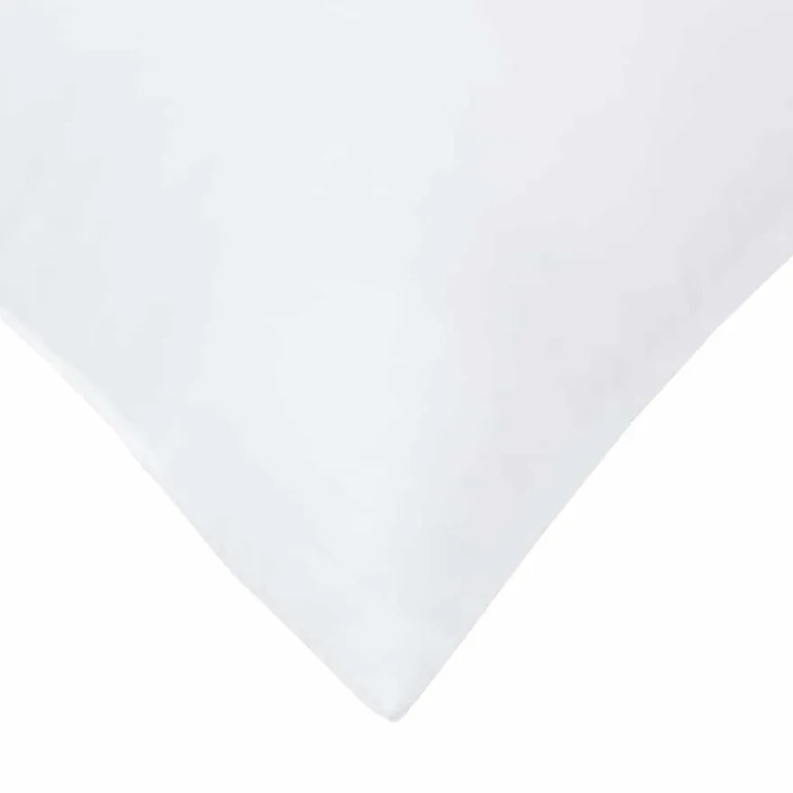 vidaXL Kopfkissen mit Kissen 2 pcs Weiß 61 x 41 x 20 cm Polyester