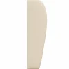 vidaXL Kopfteil Ohr Creme 80 x 23 x 6 cm Stoff