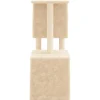 vidaXL Kratzbaum mit Sisal-Kratzsäulen Creme 86 cm