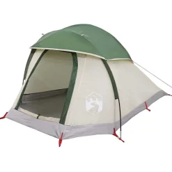 vidaXL Kuppel-Campingzelt 1 Person Grün Wasserdicht