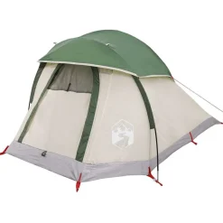 vidaXL Kuppel-Campingzelt 1 Person Grün Wasserdicht