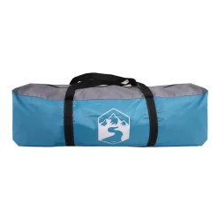 vidaXL Kuppel-Familienzelt 6 Personen Blau Wasserdicht