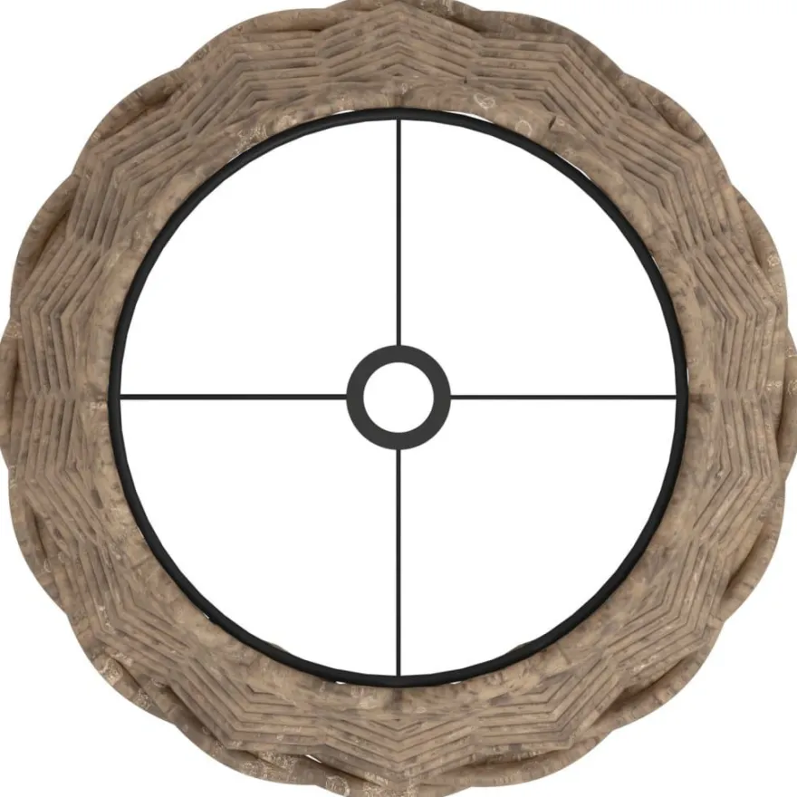 vidaXL Lampenschirm Braun Ø20x15 cm Korbweide