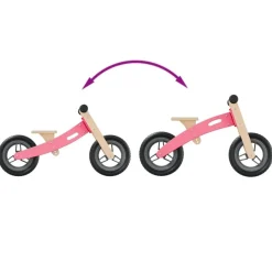 vidaXL Laufrad für Kinder Rosa