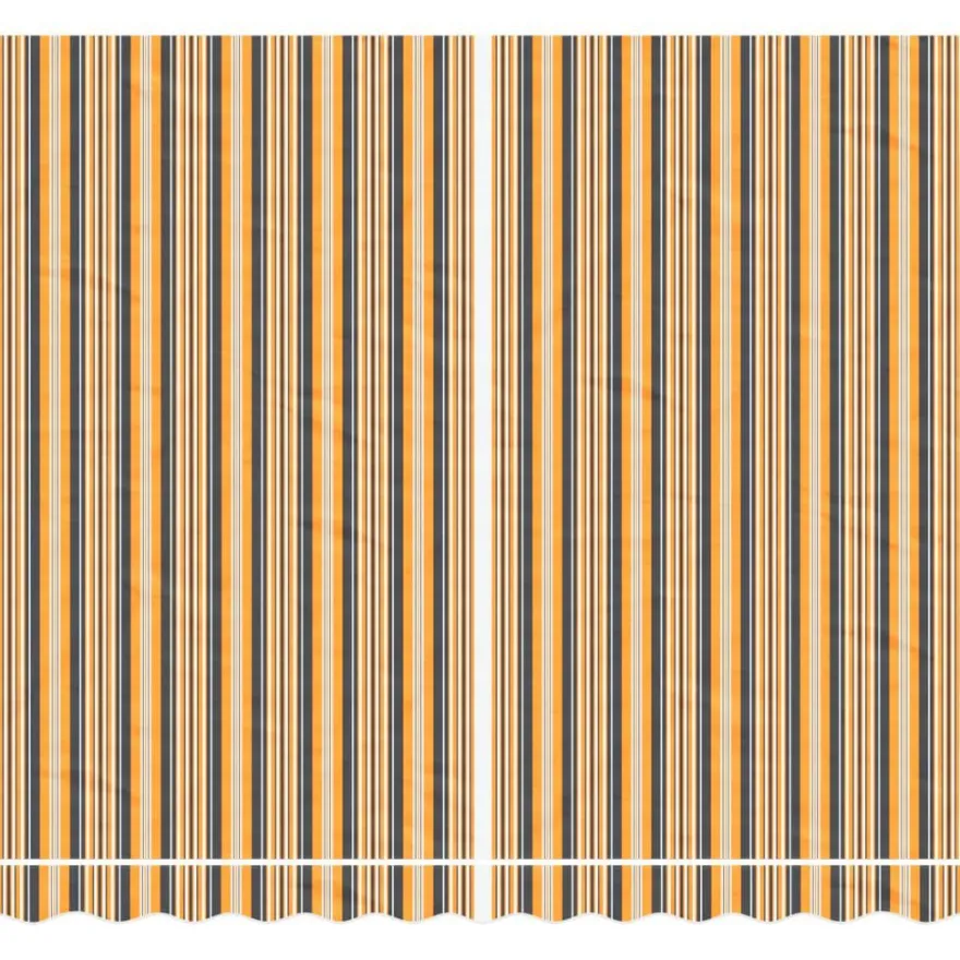 vidaXL Markisenbespannung Mehrfarbig Gestreift 3x2,5 m