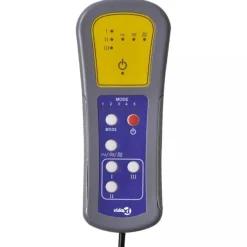 vidaXL Massage-Relaxsessel, hellgrauer Stoff